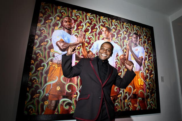 Barack Obama picked Kehinde Wiley to produce his official portrait