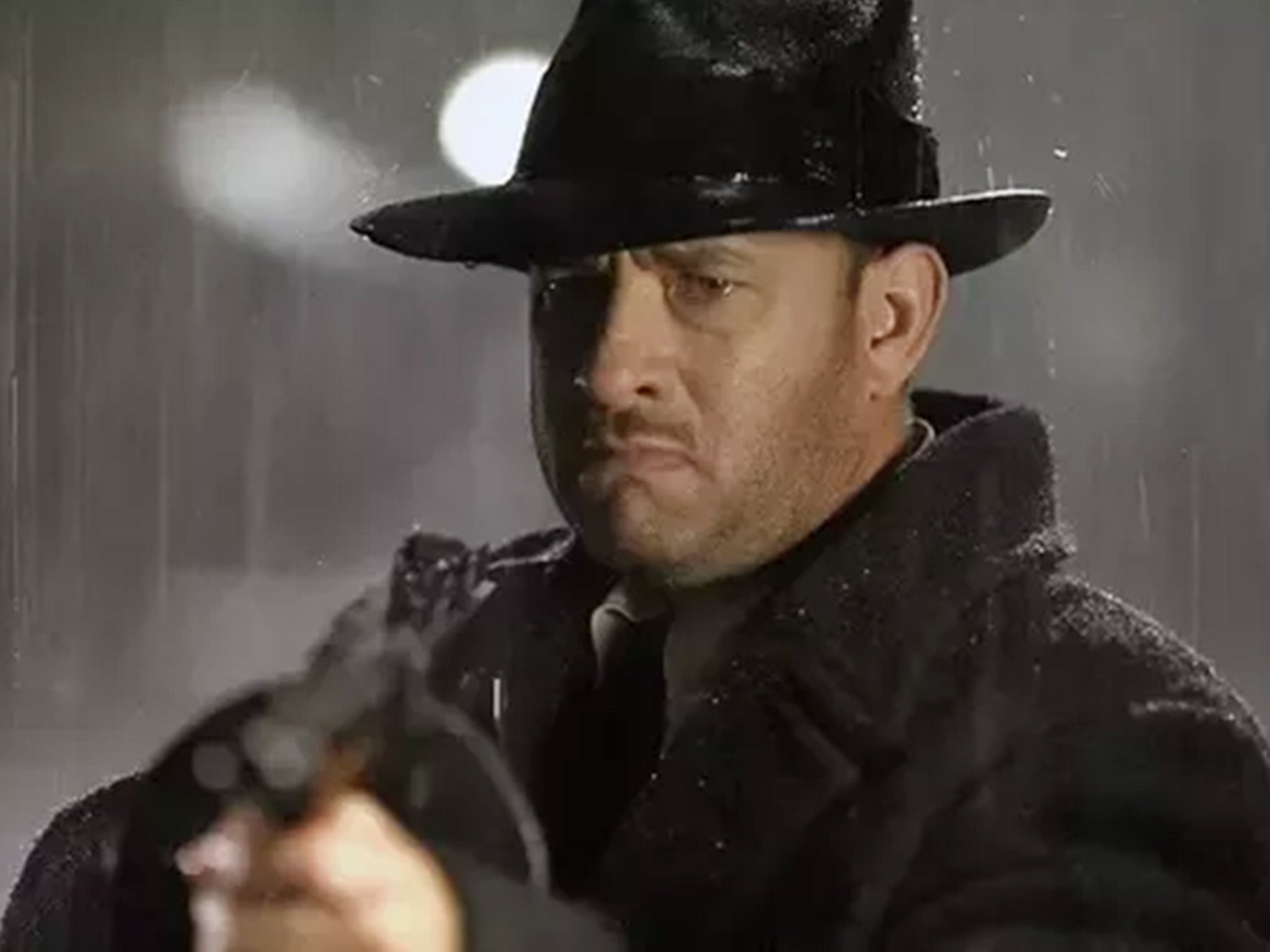 Tom Hanks in ‘Road to Perdition’, which is leaving Netflix
