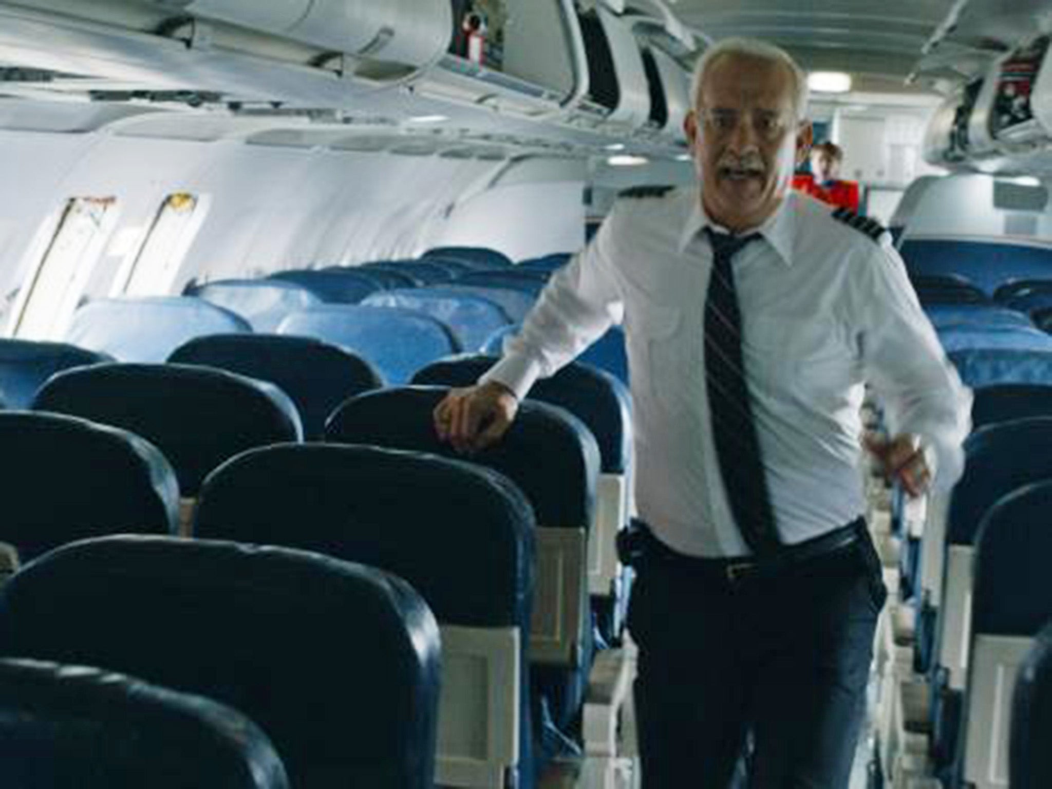 Hanks in ‘Sully’ as Capt Chesley ‘Sully’ Sullenberger who made an emergency landing on the Hudson River