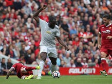 Lukaku avoids action for alleged stamp in United's draw with Liverpool