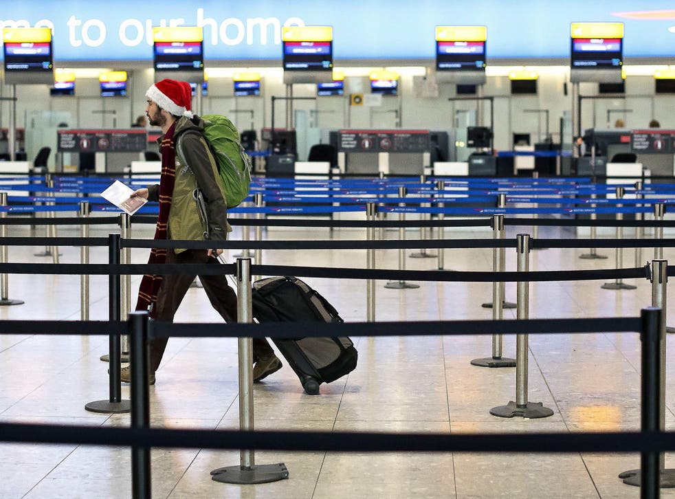 If you’re wanting to get away for Christmas like this guy, start looking at fares now