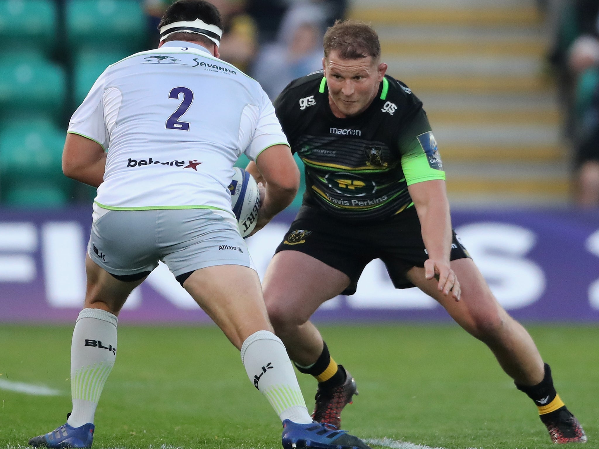 Hartley was comprehensively outplayed by opposite number George on Sunday