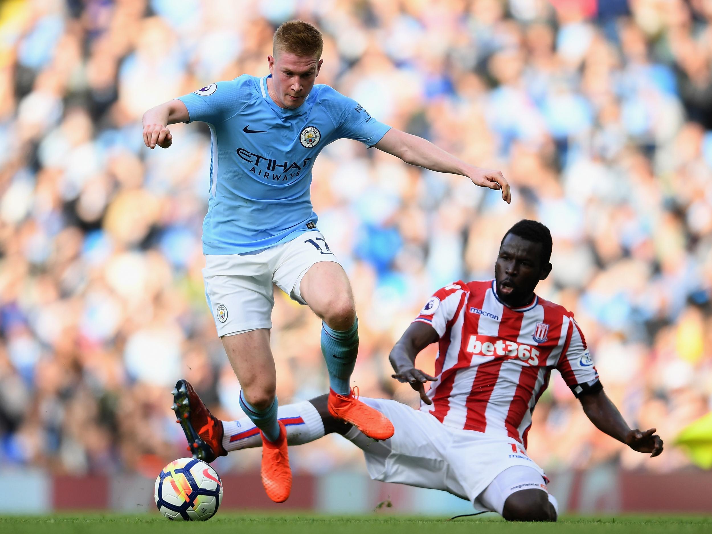 De Bruyne put on a master class against Stoke City