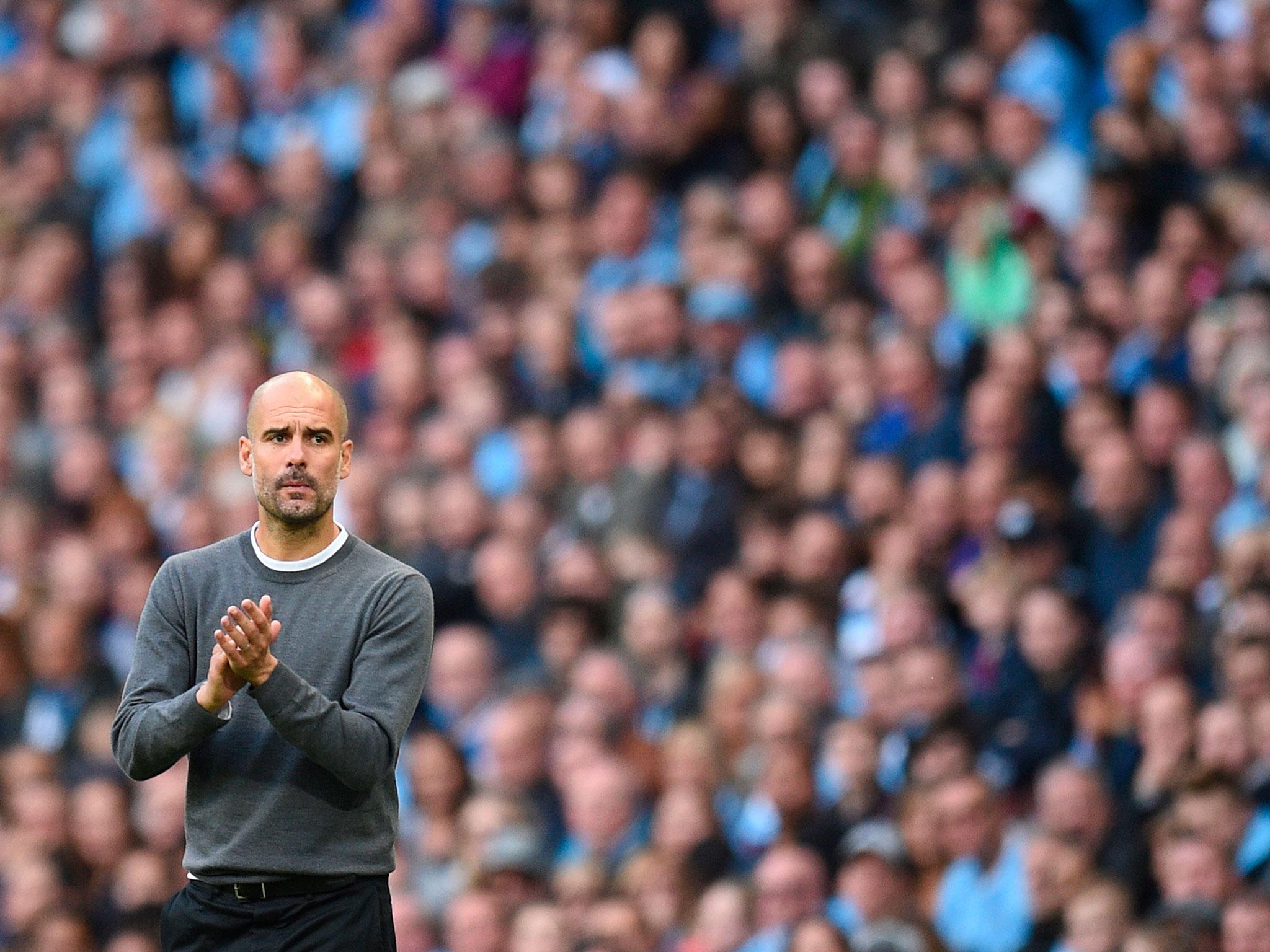 &#13;
Guardiola's denied having ulterior motives regarding his comments over Napoli &#13;