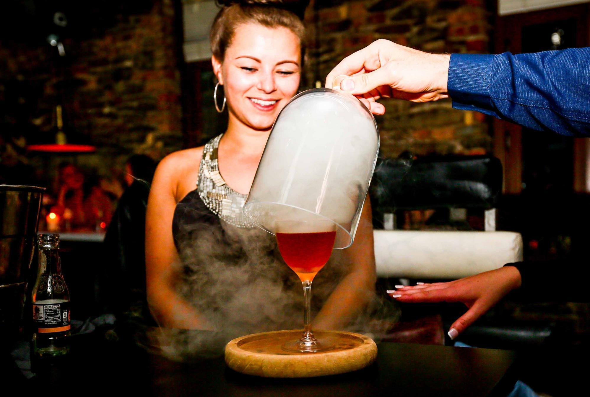 Enjoy a cocktail with a scientific slant at Lab 22 in Cardiff