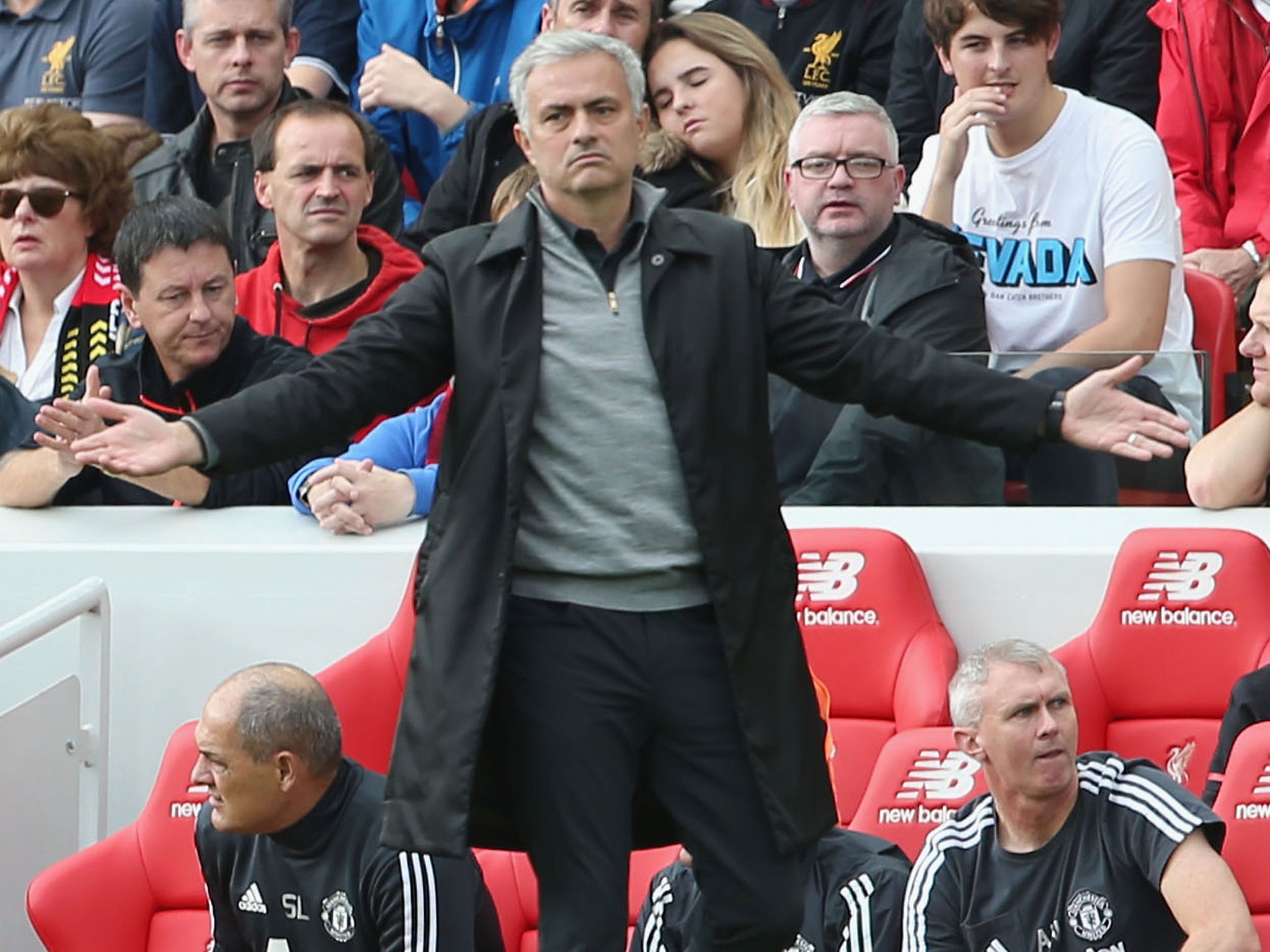 Jose Mourinho has come in for plenty of criticism for Manchester United's display against Liverpool
