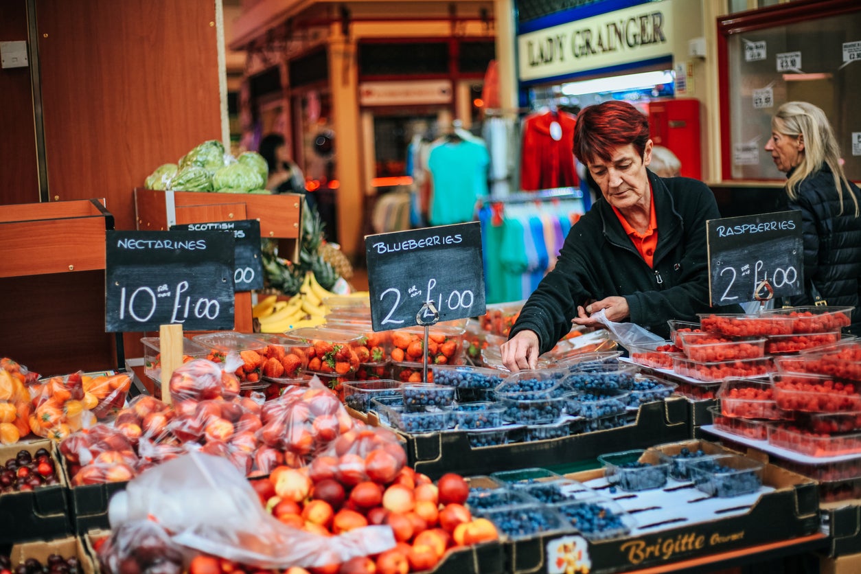 Grainger Market sells street food and vintage clothes (Getty)