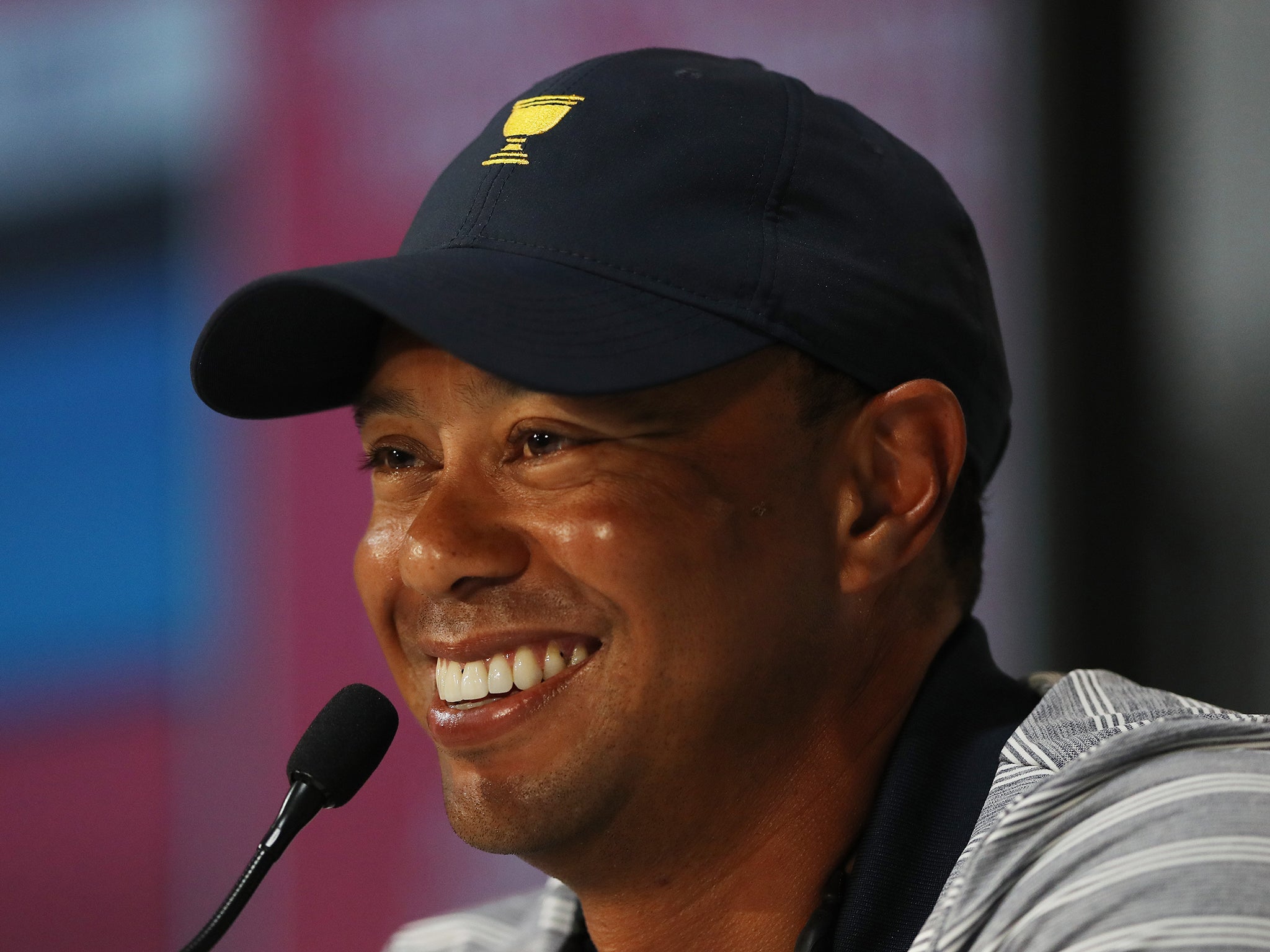 Tiger Woods has received clearance from his doctor to start hitting at full power