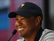 Woods cleared to hit at full power in latest step towards comeback