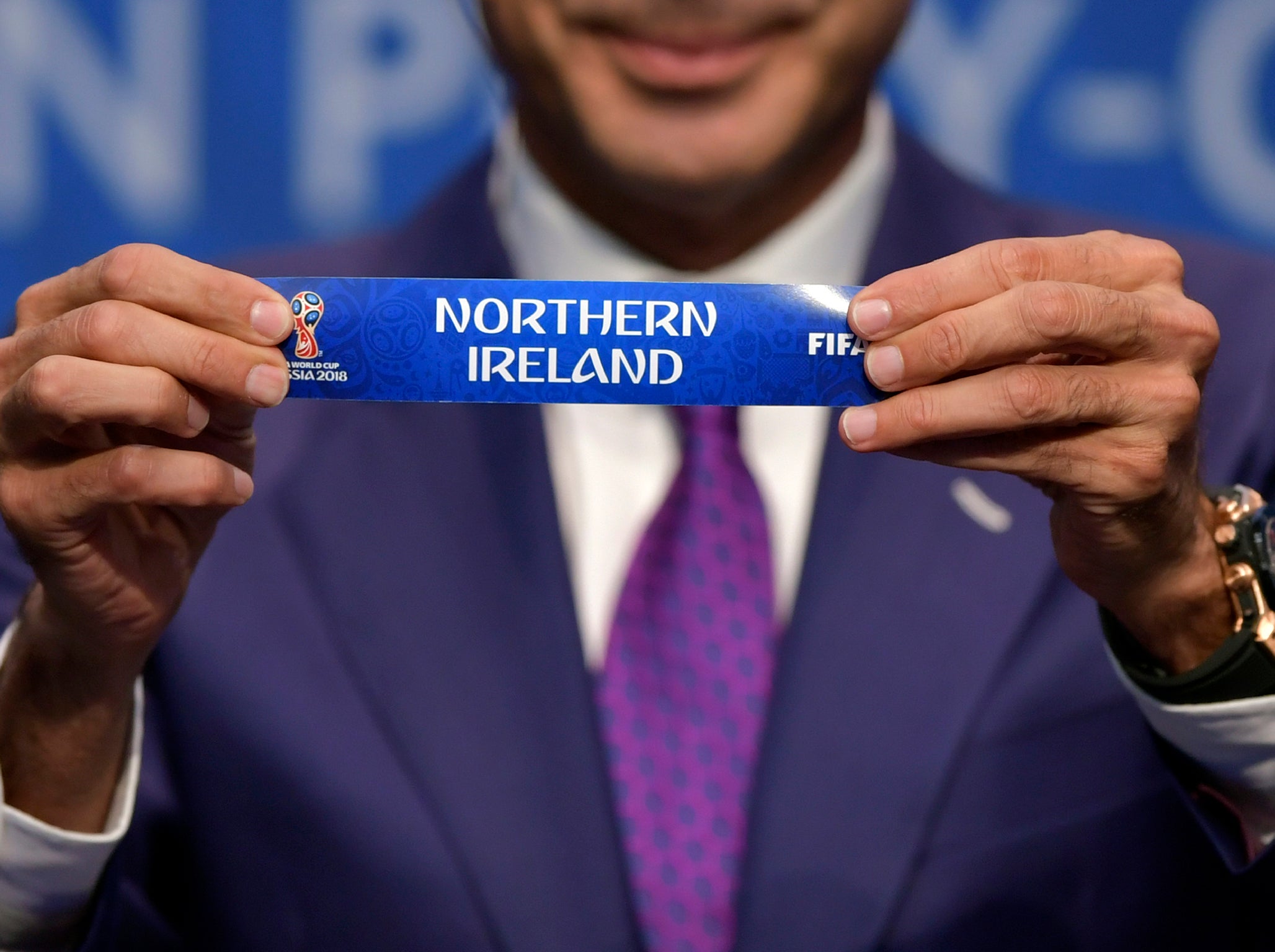Northern Ireland were one of the eight countries in the draw