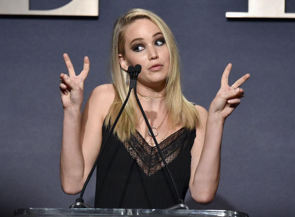 Junior High Tits - Jennifer Lawrence addresses nude photo hack: 'It was so ...
