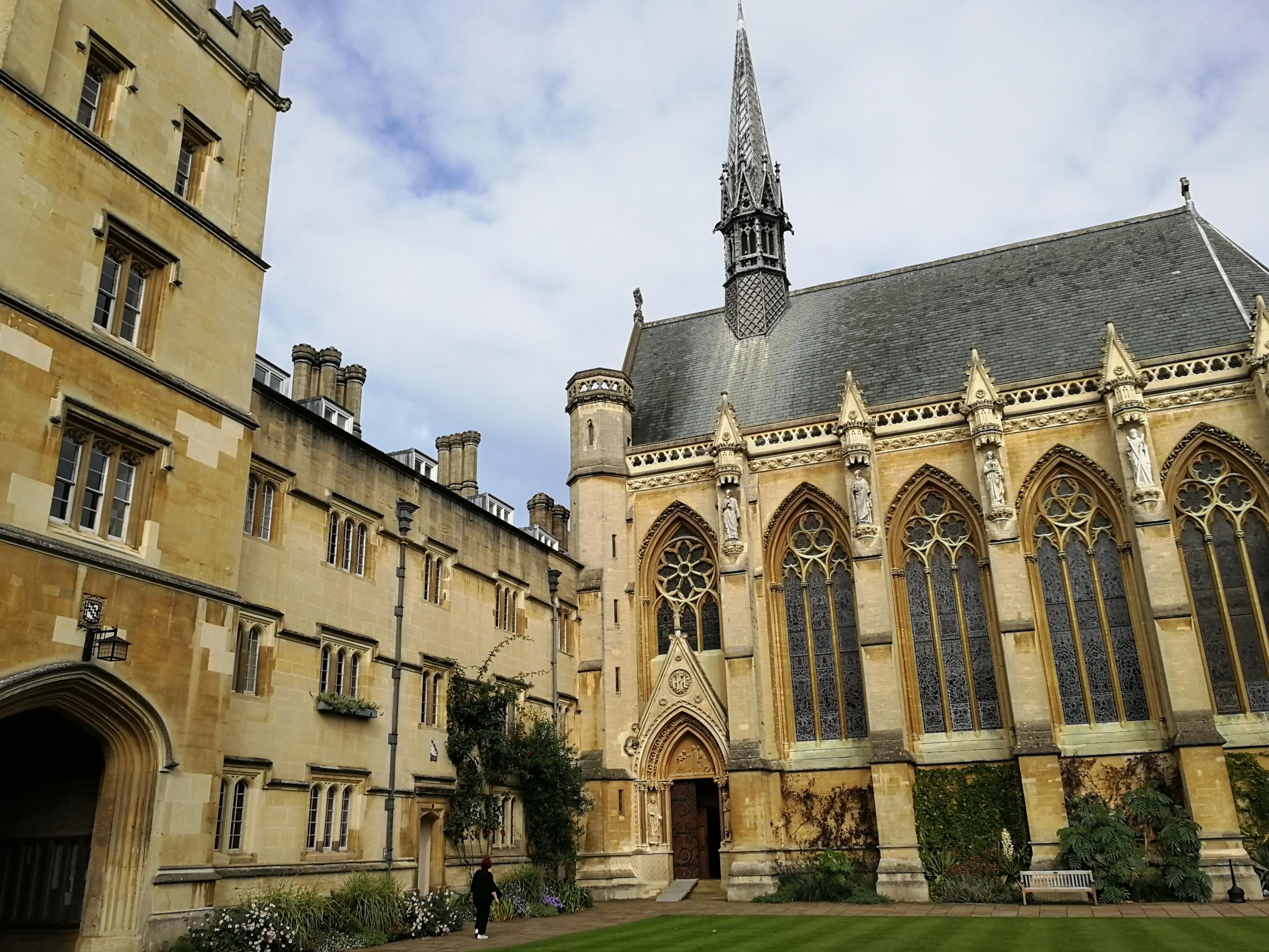 Exeter College, which inspired the protagonist’s Jordan College