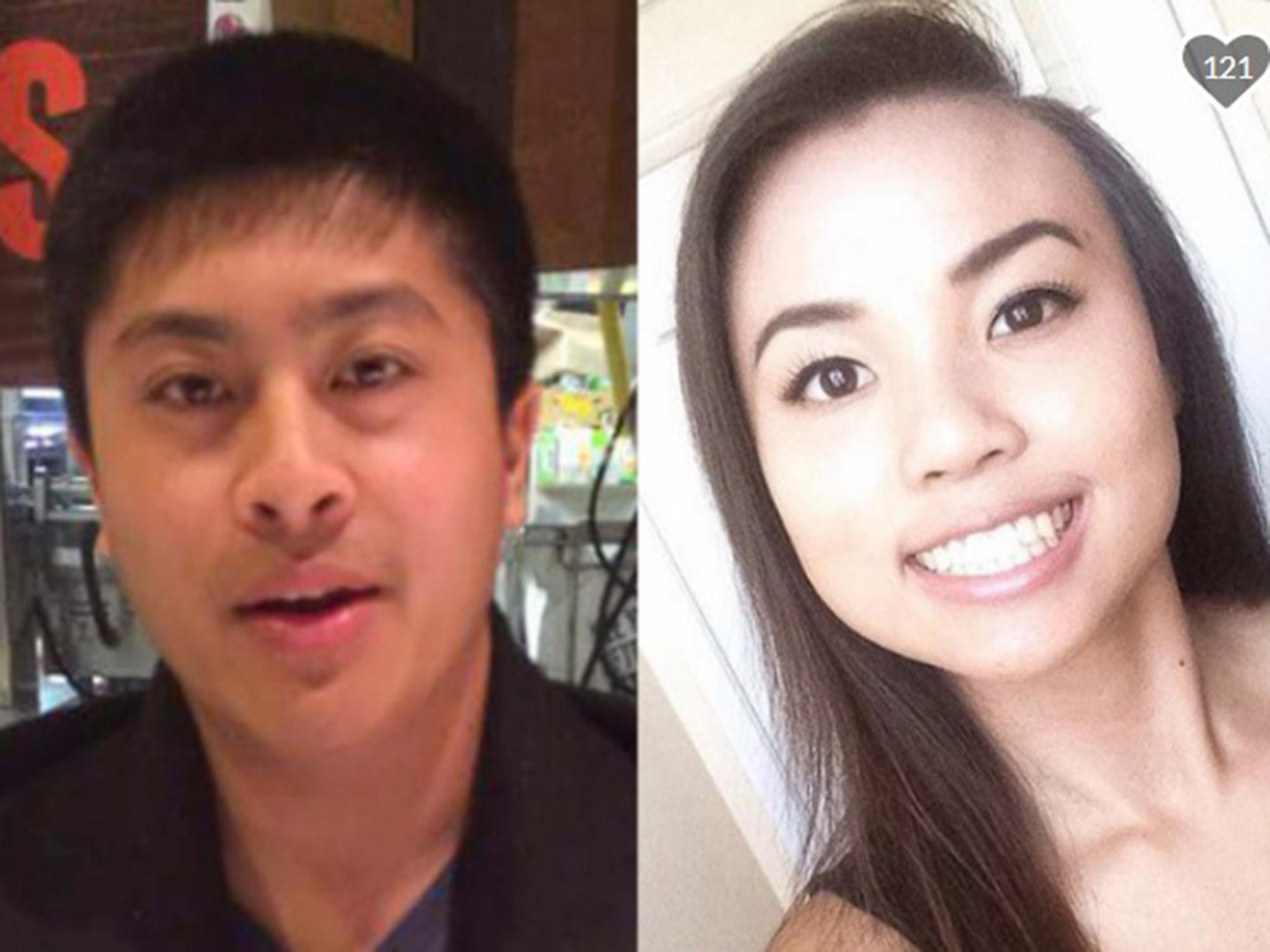 Joseph Orsebo and Rachel Nguyen were found locked in an embrace