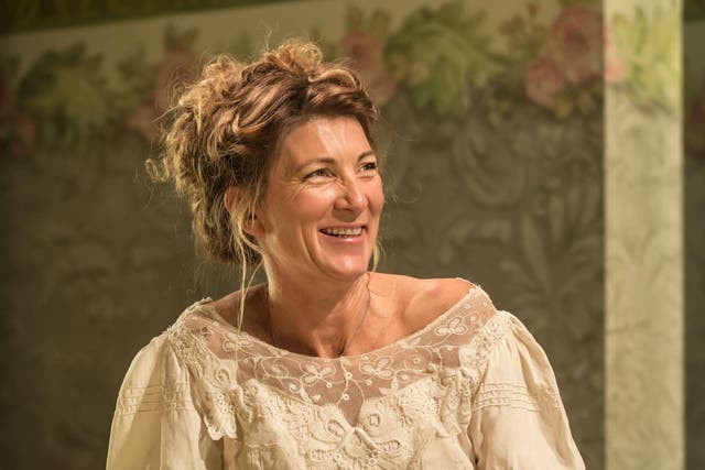 Eve Best as Mrs Arbuthnot in 'A Woman of No Importance' 