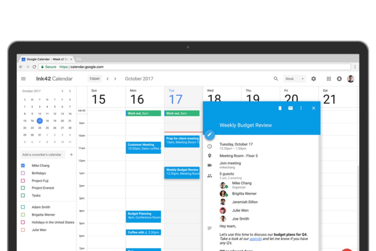 Google Calendar updated with modern look and much-needed new features ...