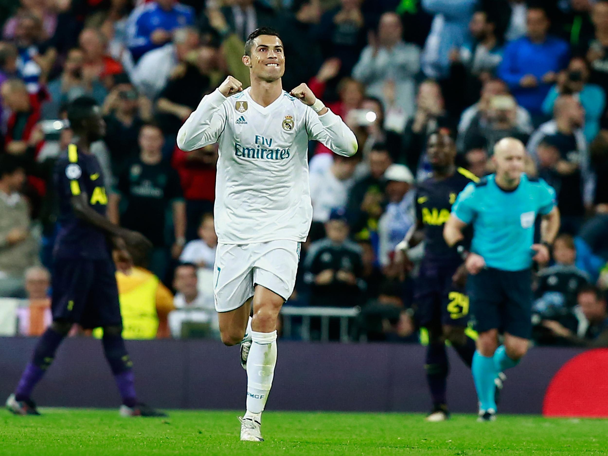 Cristiano Ronaldo picked up last year's top award