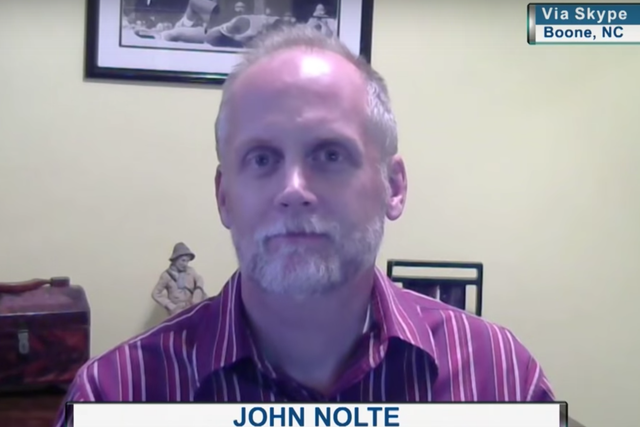 Breitbart columnist John Nolte is interviewed by Newsmax TV