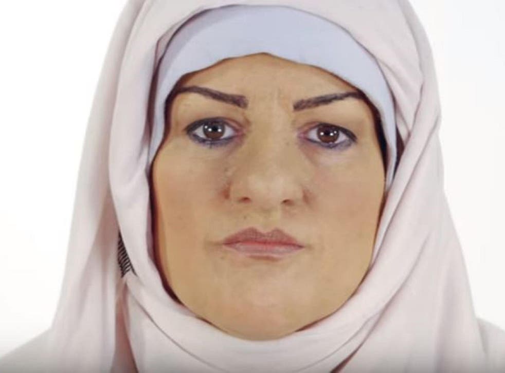 Katie Freeman wore a hijab and prosthetics to experience life as a British Muslim