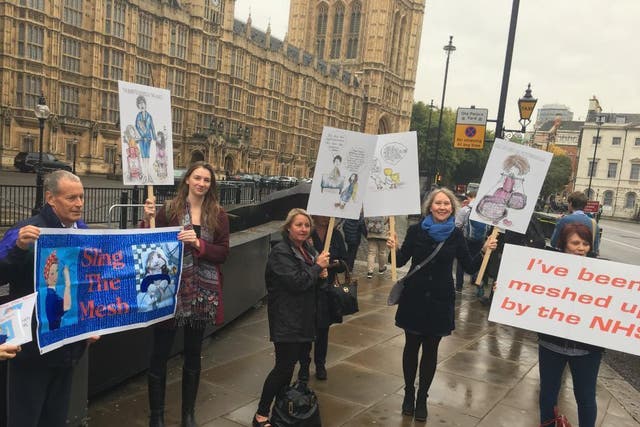 Campaigners want a public inquiry into the complications and continued use of vaginal mesh implants