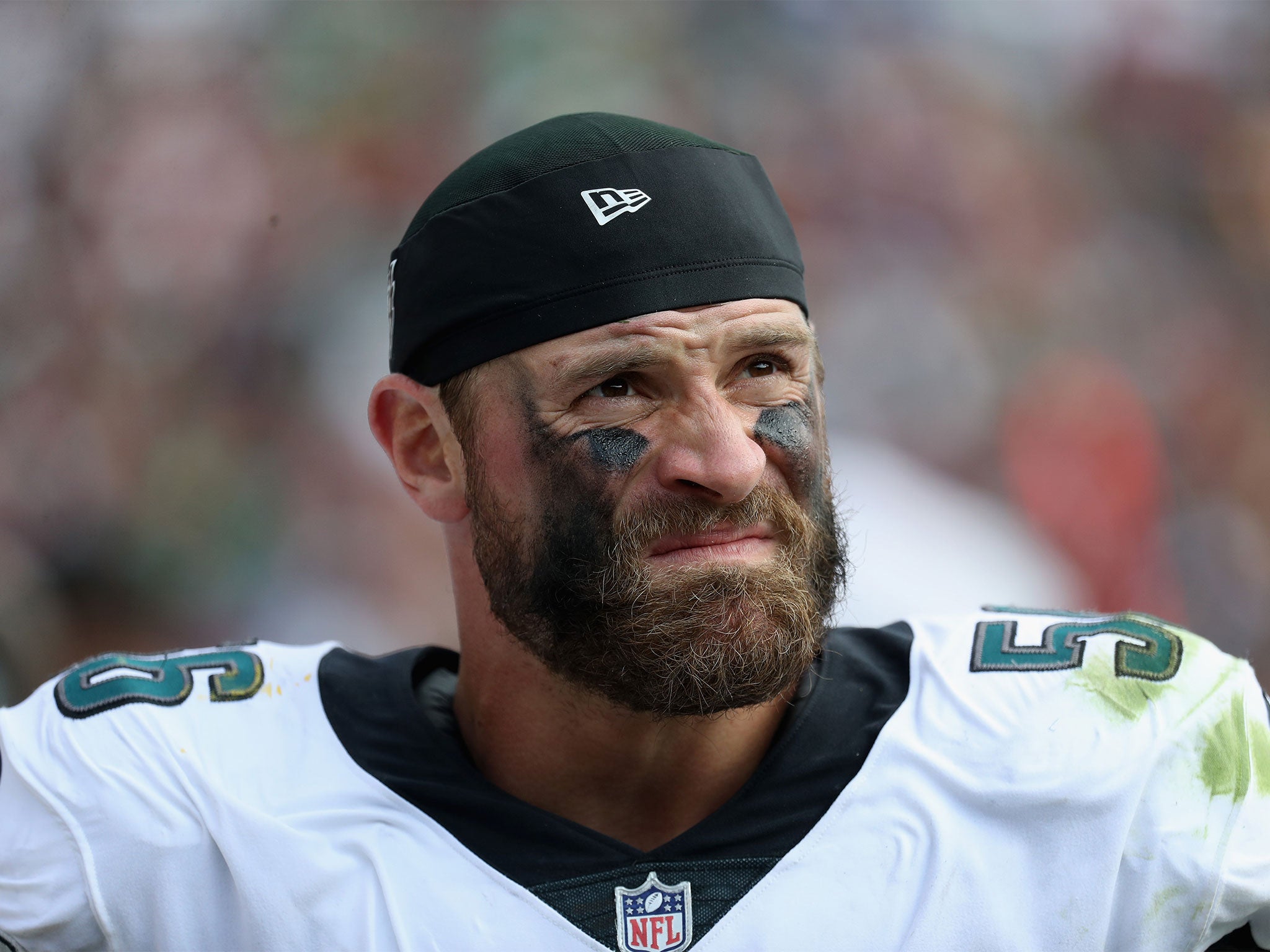 Chris Long of the Philadelphia Eagles has donated his entire season's pay to good causes