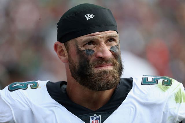 Chris Long of the Philadelphia Eagles has donated his entire season's pay to good causes