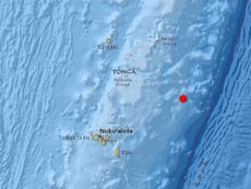 Magnitude 6.4 earthquake strikes off Pacific island of Tonga