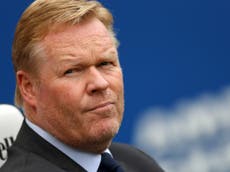 Koeman: I have Everton's backing - for now