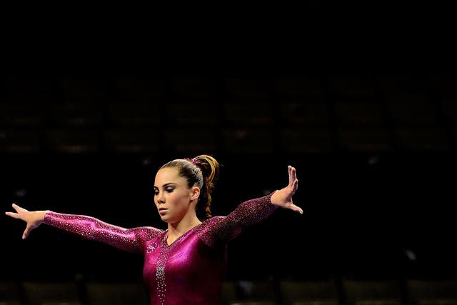 Maroney won a team gold and an individual silver on vault at the 2012 Games
