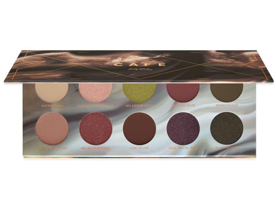 &#13;
Café Eyeshadow Palette, £17.50, Zoeva&#13;