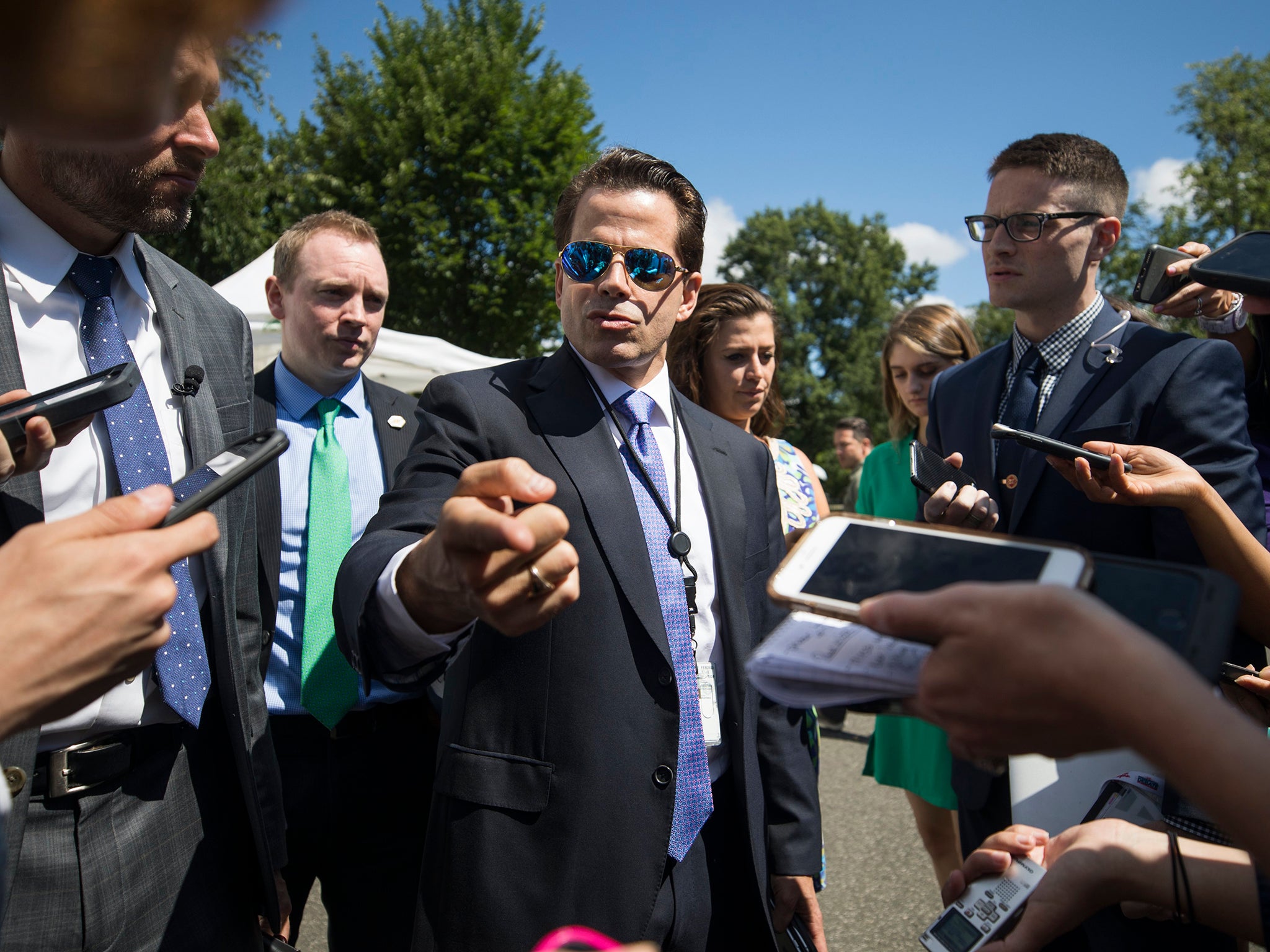 Mr Scaramucci last just 10 days