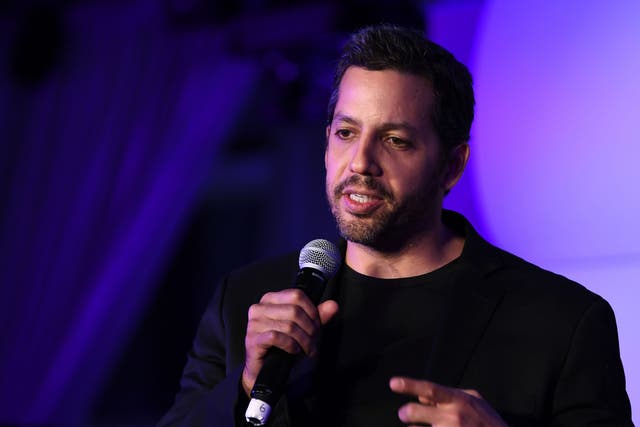 Magician David Blaine speaks during  at Liberty Science Center on May 5, 2017 in Jersey City, New Jersey