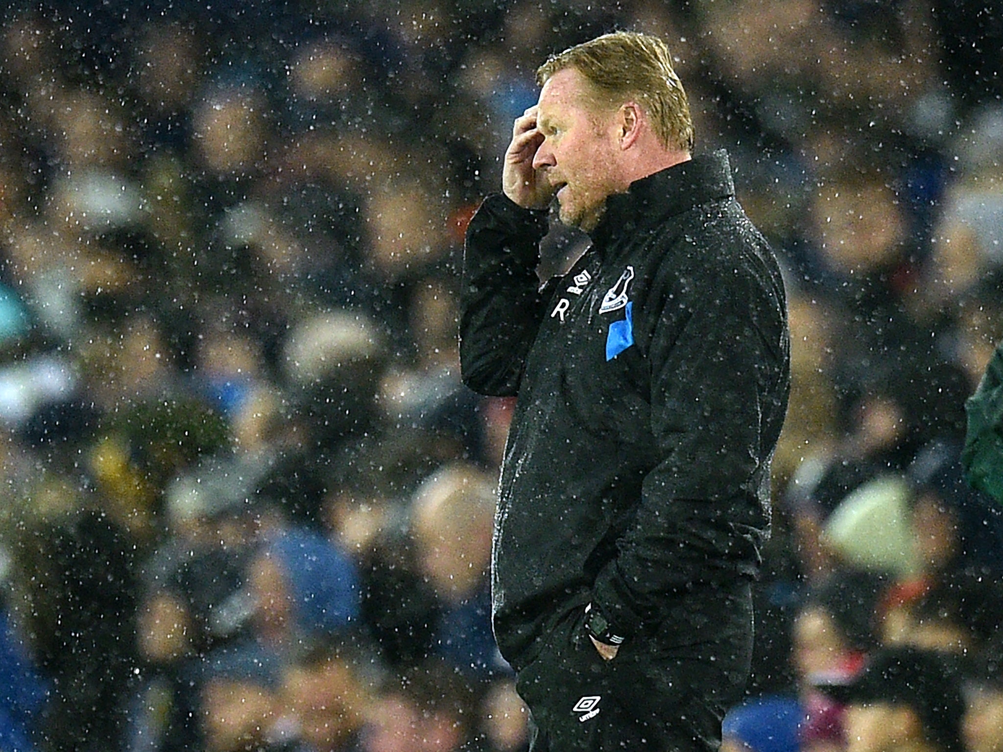 Ronald Koeman is under increasing pressure at Everton