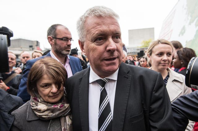 Labour's National Elections and Campaign Coordinator, Ian Lavery, during the general election campaign