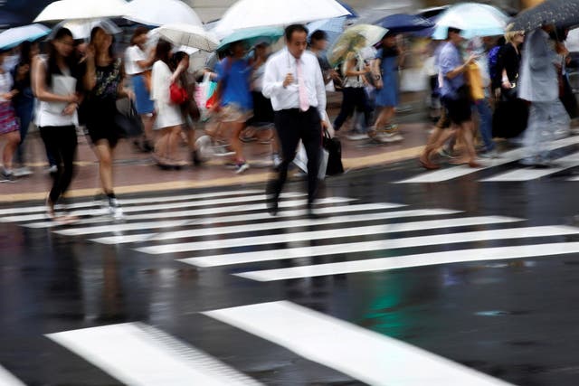 Japan set to face high winds and heavy downpours