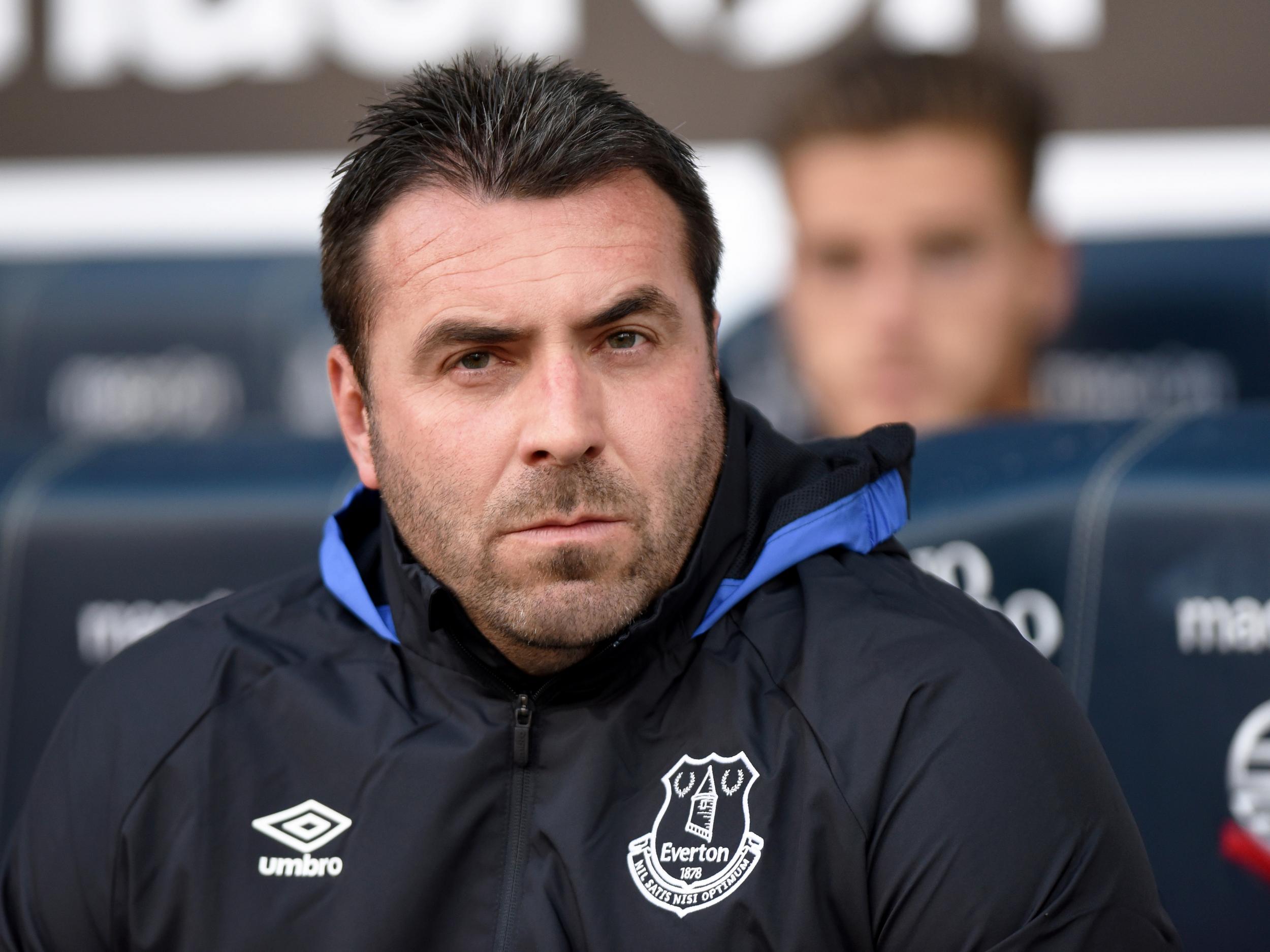 Unsworth is in caretaker charge of Everton following Koeman's sacking