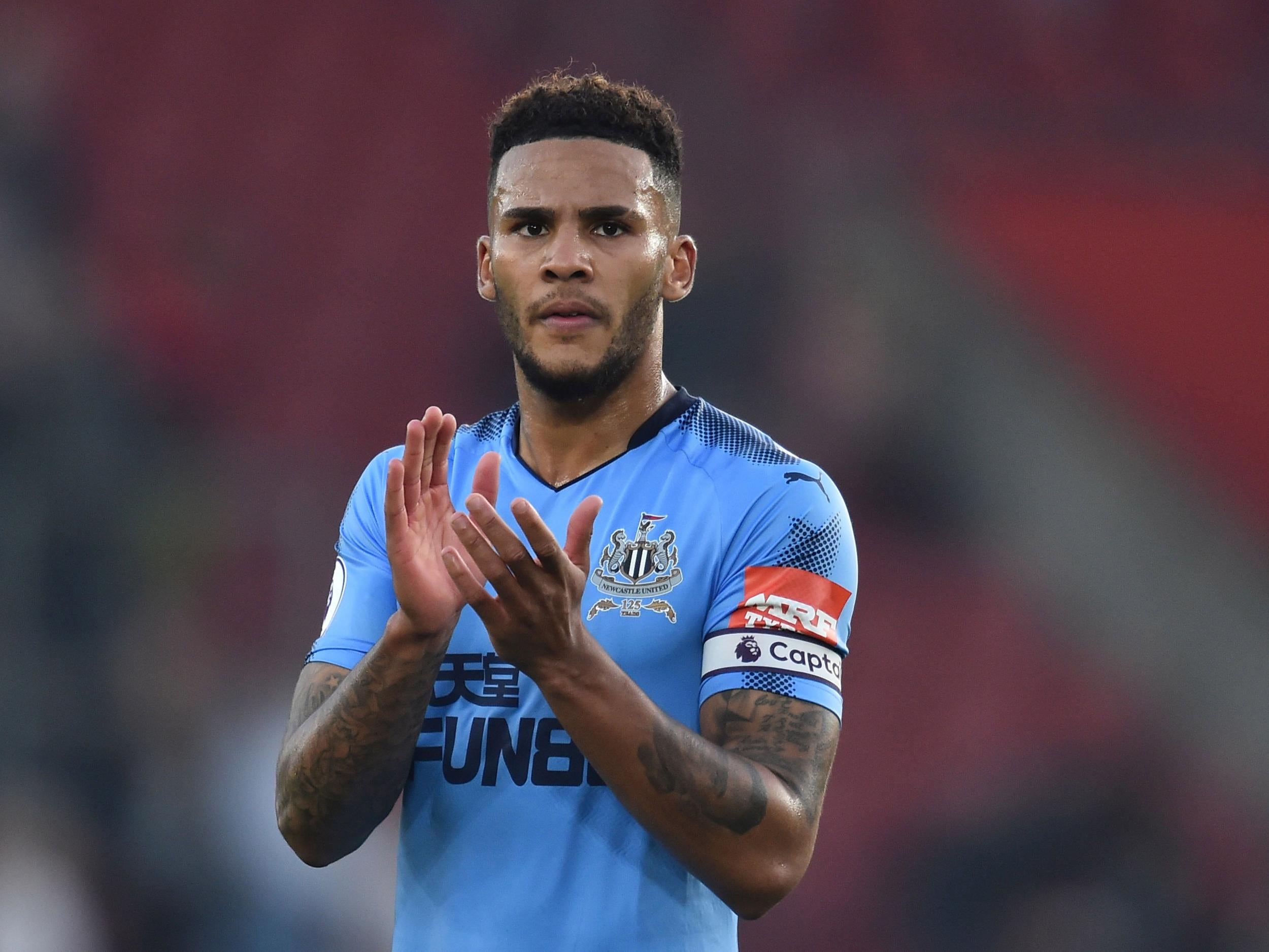 &#13;
Lascelles has grown under Benitez (Getty)&#13;