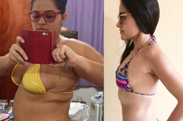 Camila dropped from 14st 5lbs to 9st 4lbs in just 18 months