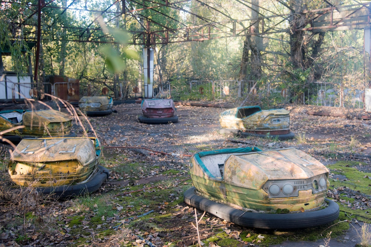 &#13;
Ukraine’s Pripyat amusement park never fully opened due to the Chernobyl disaster of 1986 (Getty/iStock)&#13;