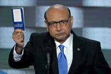 Khizr Khan says Kelly needs to stop 'mopping up' the President's mess