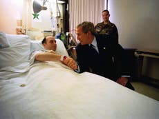 How George W Bush treated a grieving military family member 