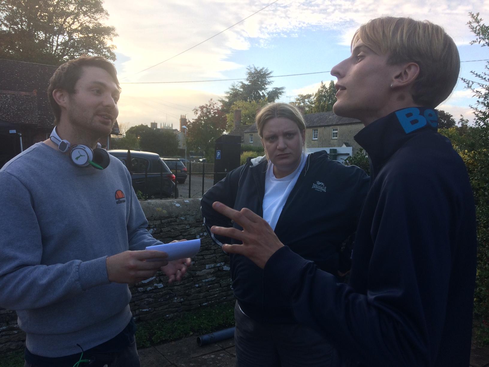 Simon Mayhew-Archer, producer, discusses filming on set with Daisy and Charlie Cooper