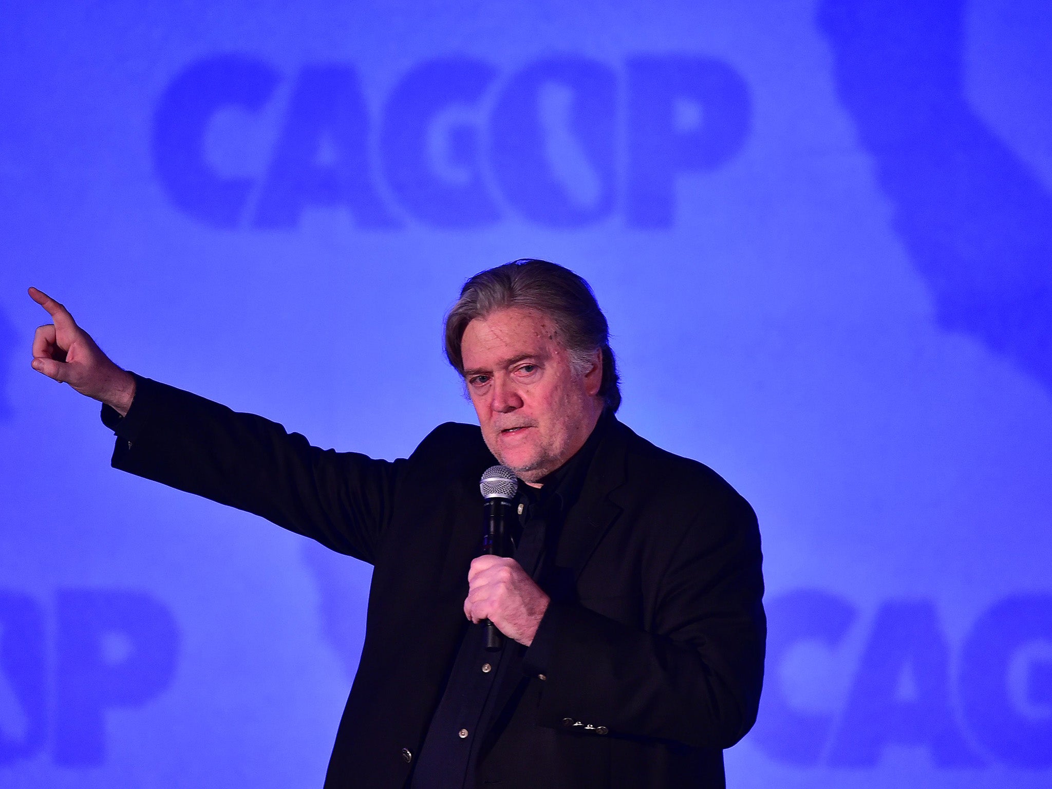 Mr Bannon has made controversial comments about his opponents for years