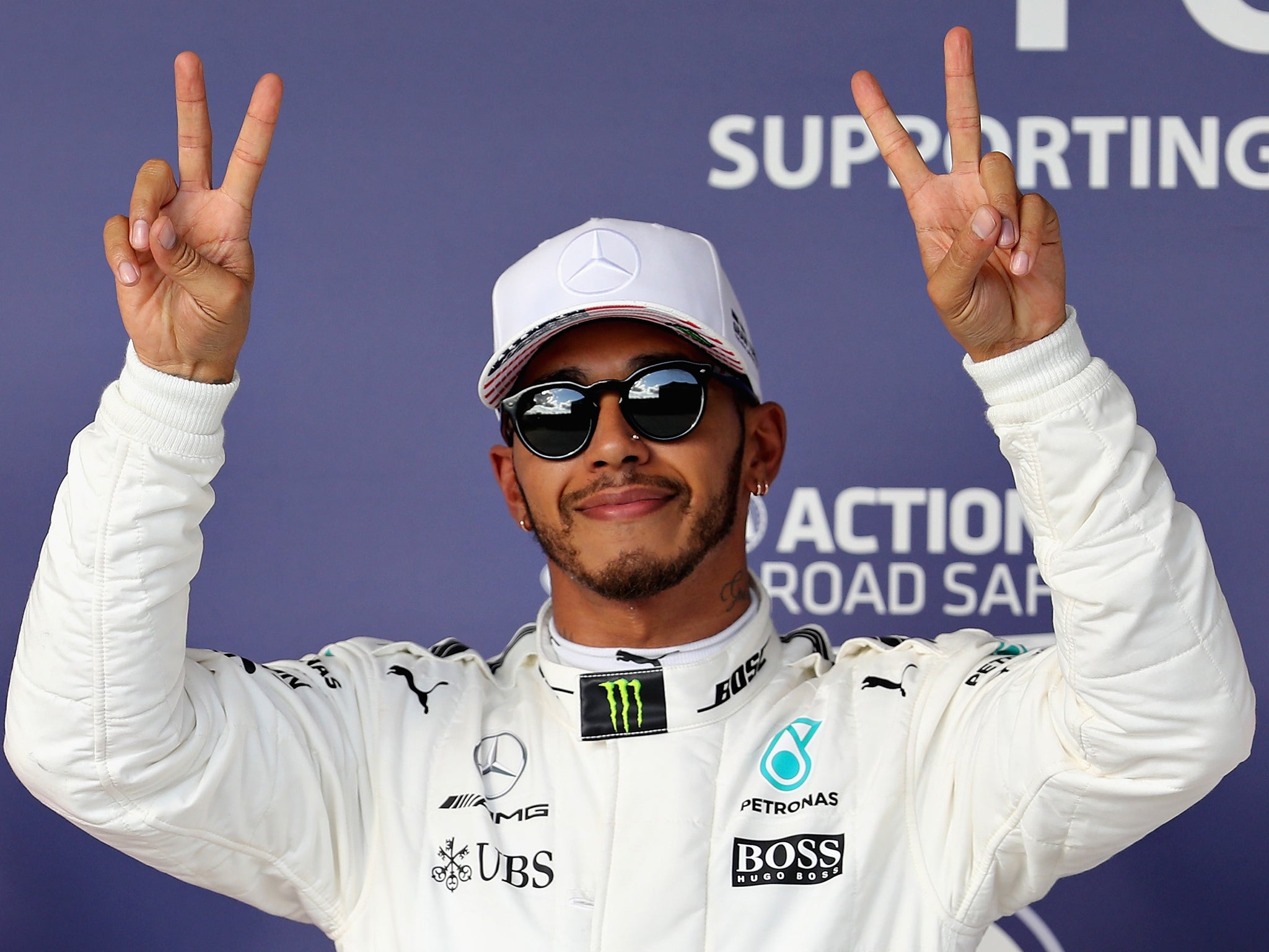 Hamilton will start the United States Grand Prix from pole