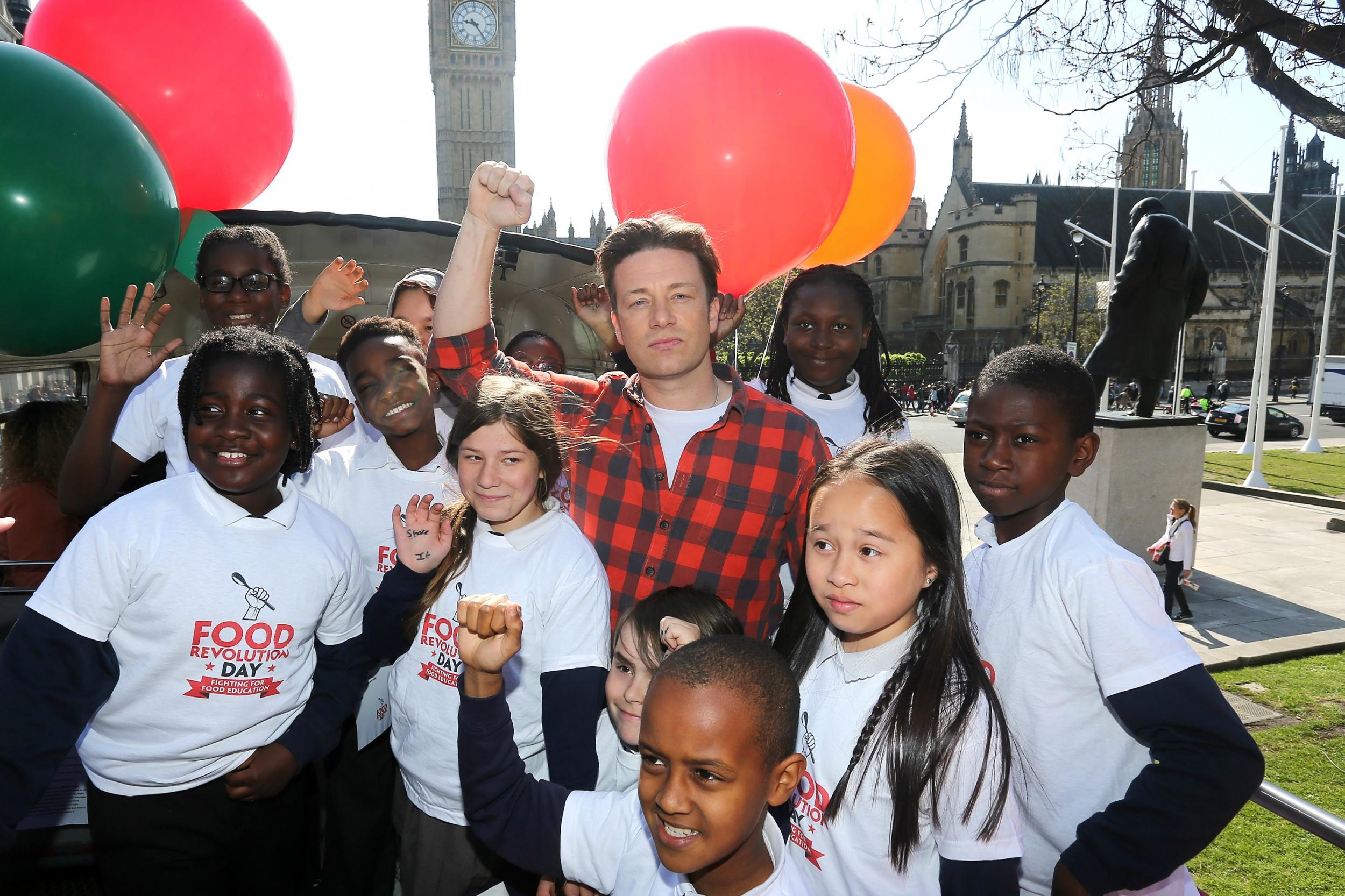 Jamie Oliver sets out his plans to tackle childhood obesity