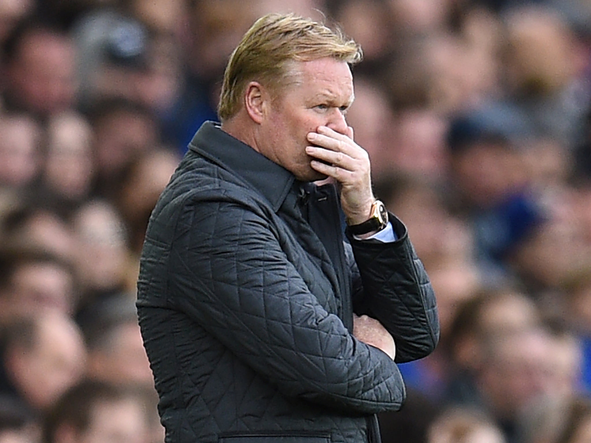 Ronald Koeman is on the brink of being sacked at Everton after a 5-2 defeat by Arsenal