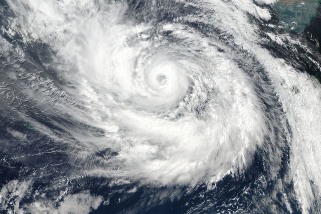 Typhoon Lan in the western Pacific 