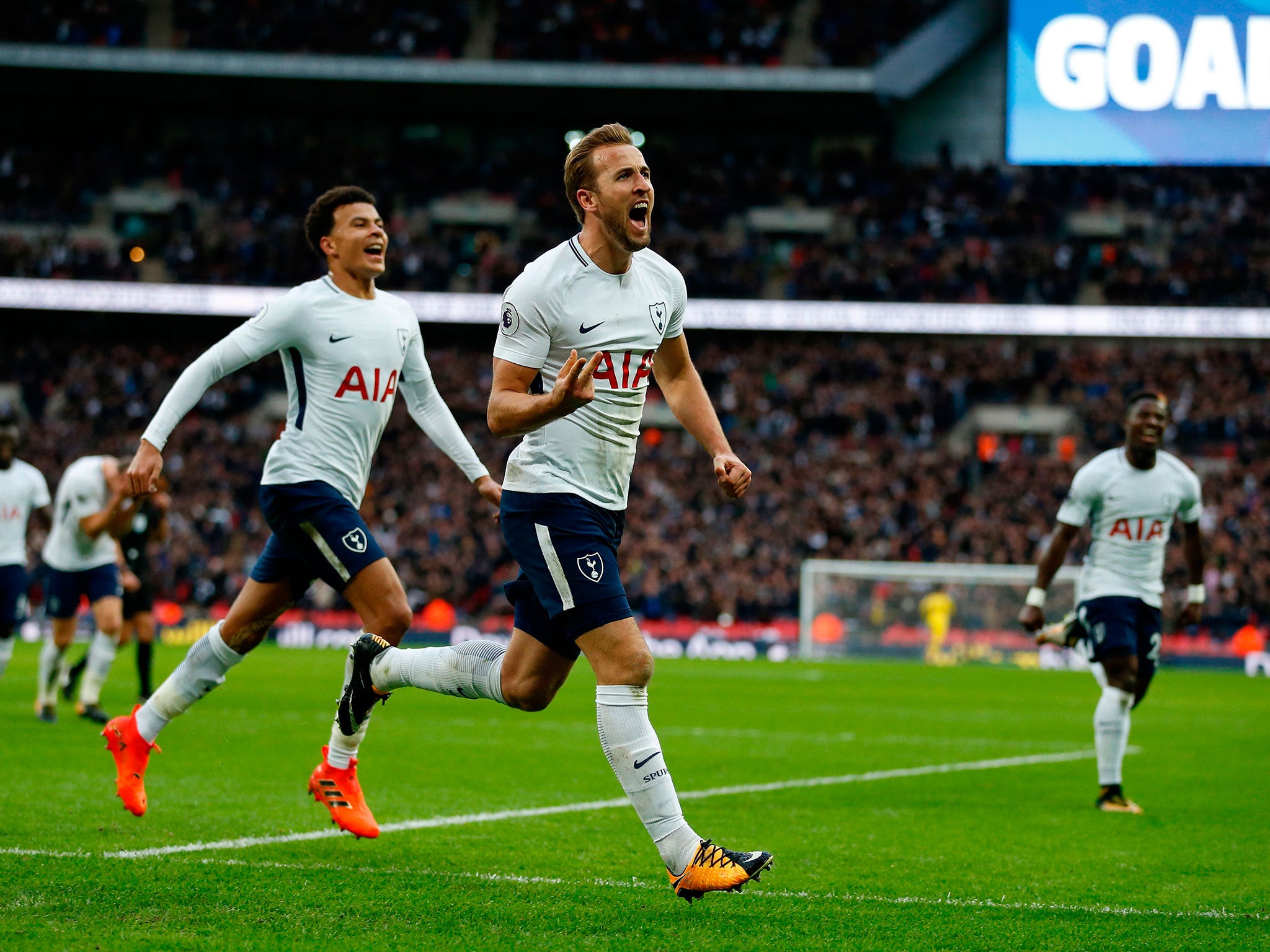 Harry Kane was on form once again for Tottenham