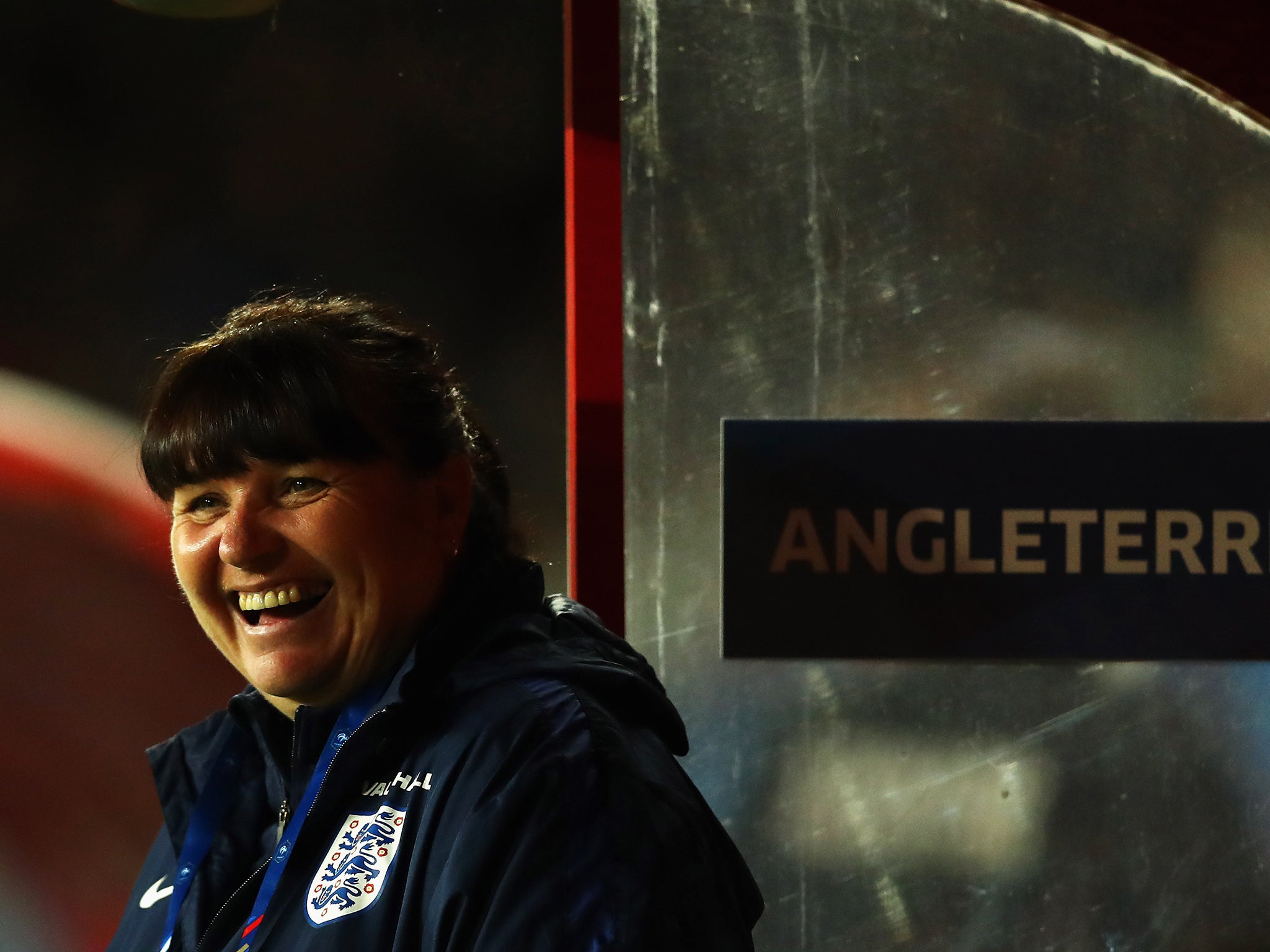 &#13;
Mo Marley has signalled her desire to manage England on a permanent basis &#13;