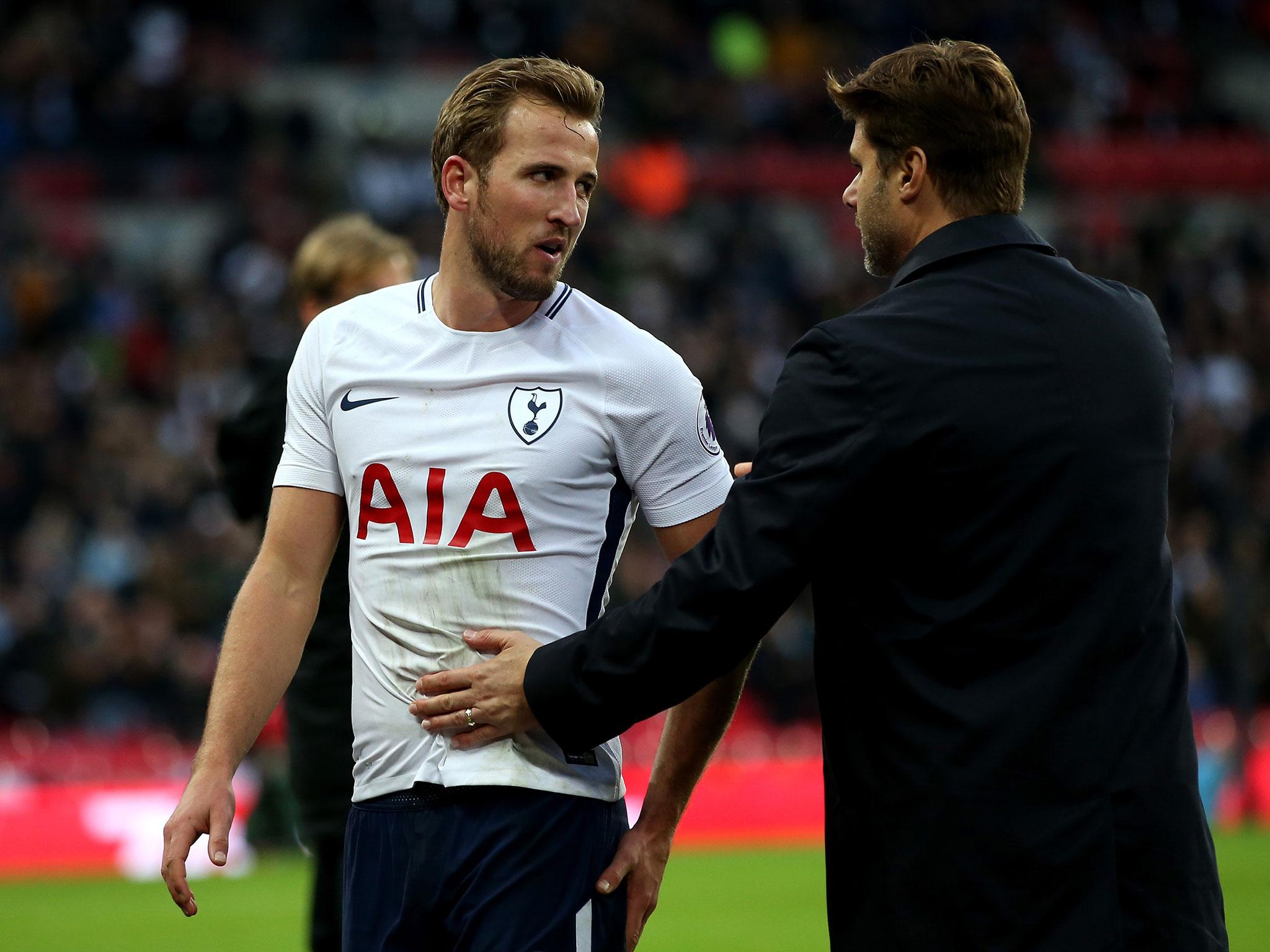 Harry Kane was brought off at the end of Tottenham's win over Liverpool due to fatigue