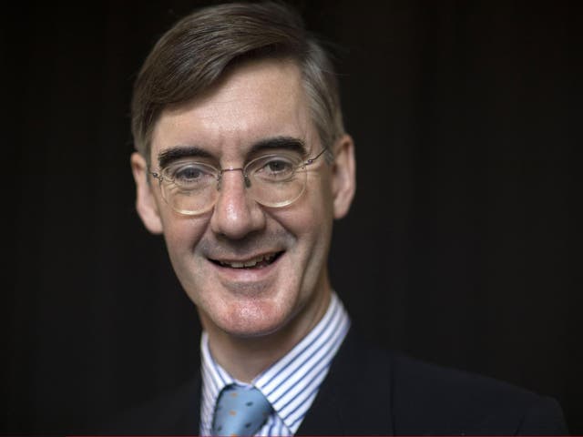 Conservative politician Jacob Rees-Mogg